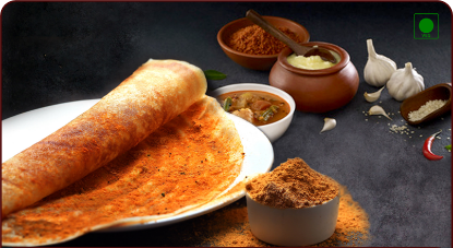 Picture of Garlic Podi Dosa