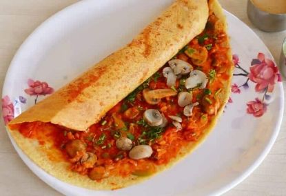 Picture of Mushroom Masala Dosa