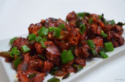 Picture of Honey Chilli Mushroom